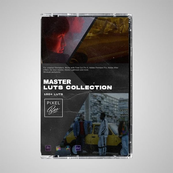 Master LUTs Collection box for filmmakers